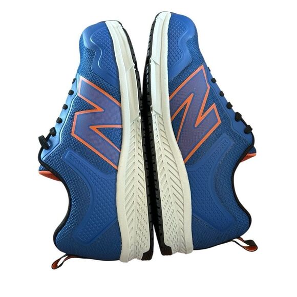 New Balance Evolve Industrial Alloy Toe Safety Shoes Men’s 8.5 AT EH Blue Orange - Picture 6 of 9
